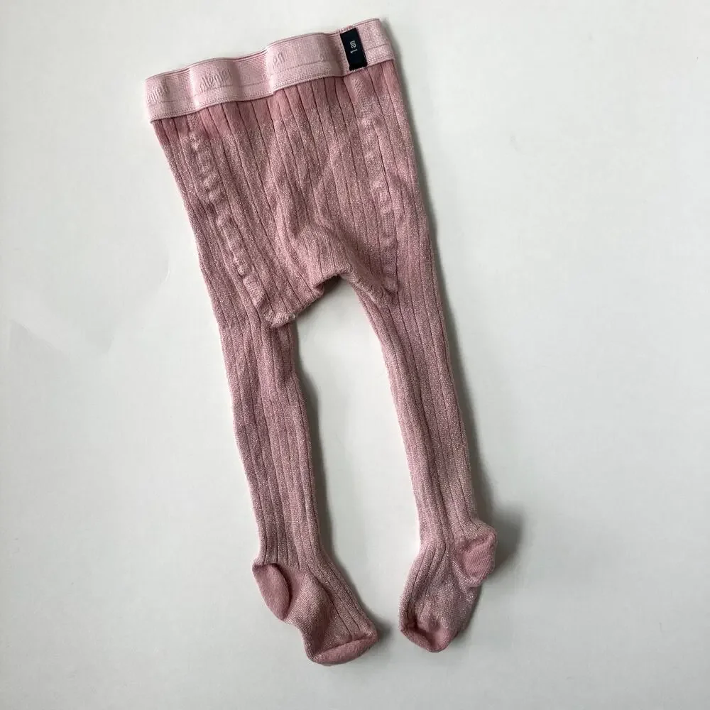 Collegien glitter ribbed